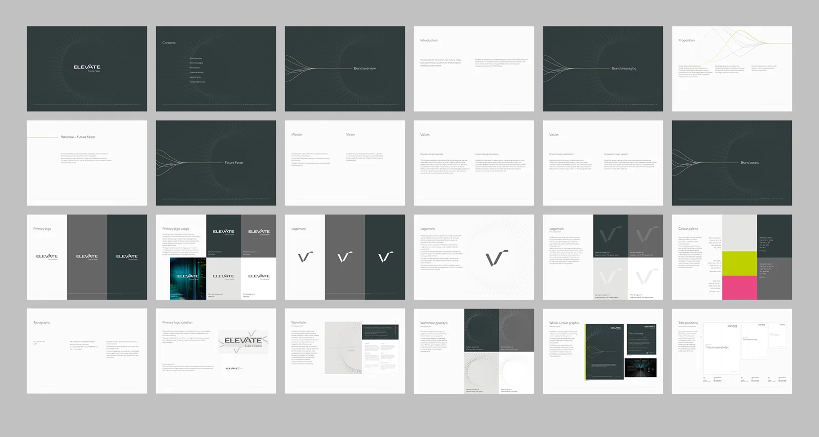 Elevate — selected project work
