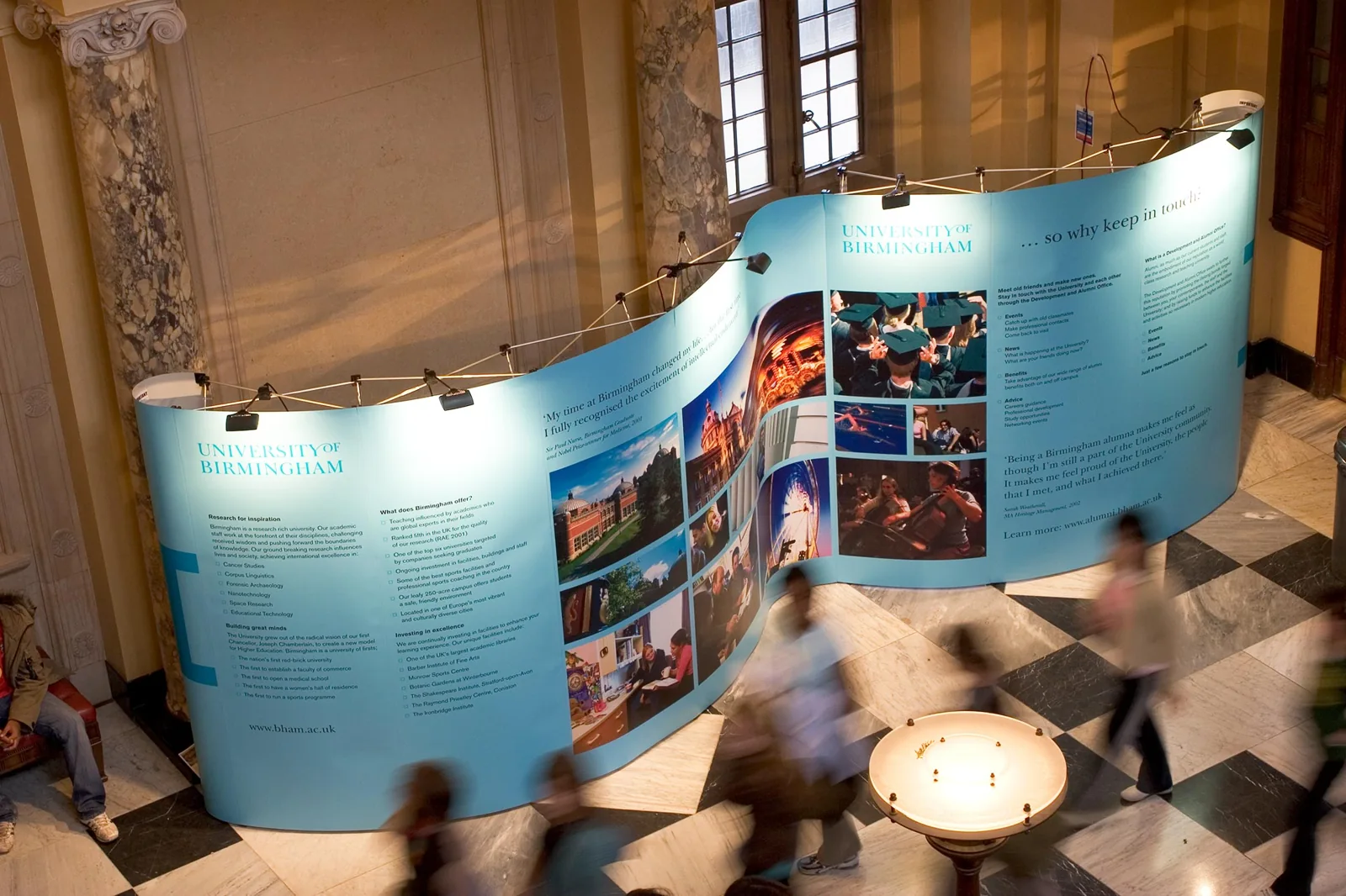 University of Birmingham project work by AlignandPull