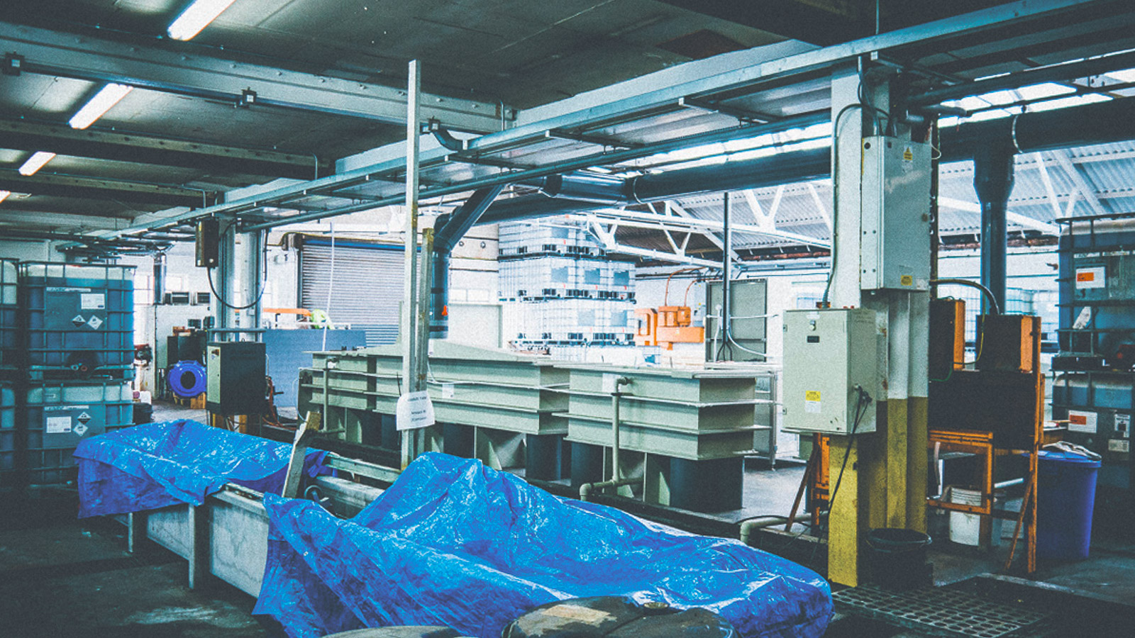 Inside Anopol’s industrial surface-treatment facility